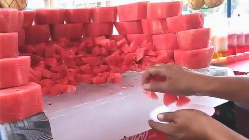 印度吃瓜技巧视频,瓜果飘香，美味吃法大公开！  第2张